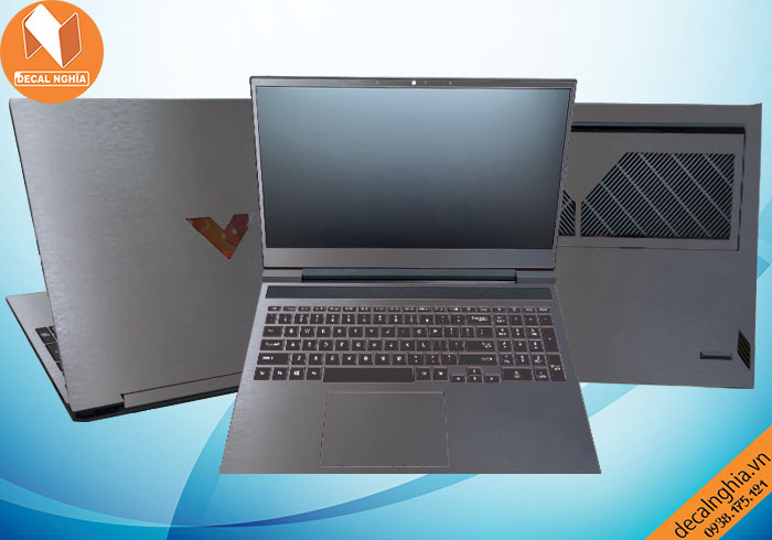 Aluminum dán laptop HP Victus 16 giữ nguyên màu zin vỏ máy Aluminum dán laptop HP Victus 16 giữ nguyên màu zin vỏ máy