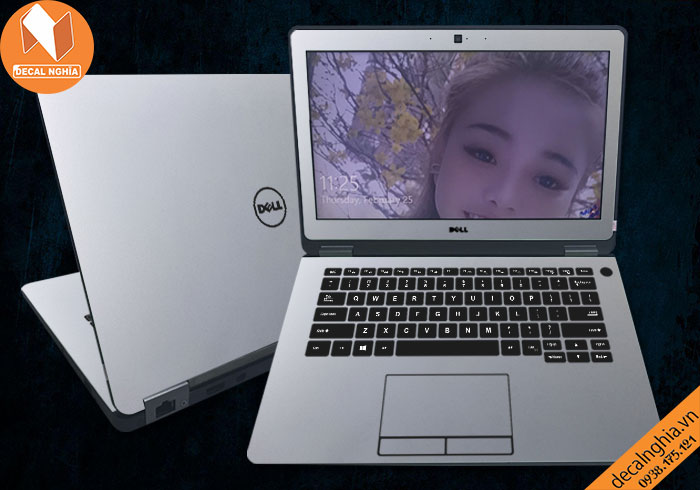 Aluminum dán laptop Dell Latitude E7270 giữ nguyên màu zin vỏ máy Aluminum dán laptop Dell Latitude E7270 giữ nguyên màu zin vỏ máy