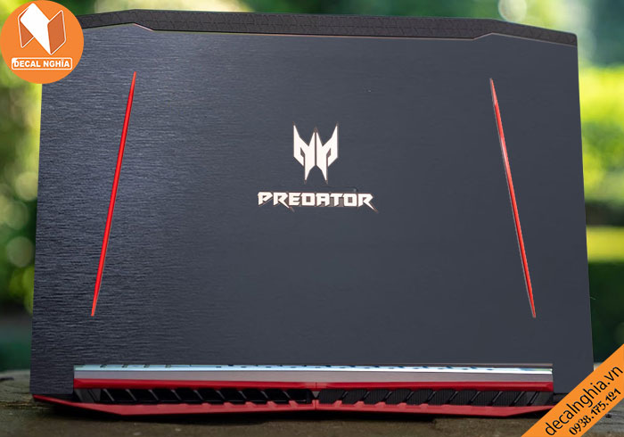 Decal dán laptop Acer Predator Helios 300 PH315-51 (N17C1) hạn chế dấu vân tay khi sử dụng Decal dán laptop Acer Predator Helios 300 PH315-51 (N17C1) hạn chế dấu vân tay khi sử dụng