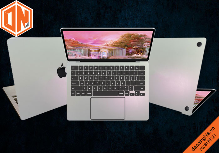 Chất liệu Ngọc Trai dán Macbook Pro M2 2022 với ánh dạ hồng cực đẹp Chất liệu Ngọc Trai dán Macbook Pro M2 2022 với ánh dạ hồng cực đẹp