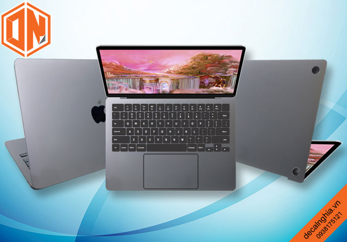 Aluminum skin dán Macbook Air M2 2022 được in với công nghệ Lazer Aluminum skin dán Macbook Air M2 2022 được in với công nghệ Lazer