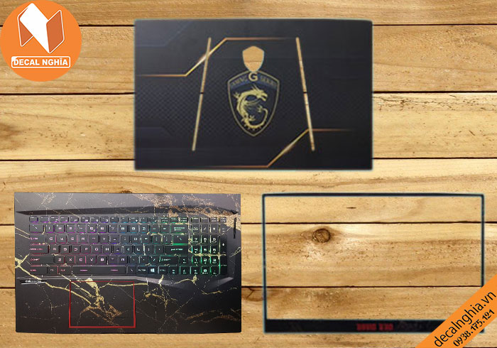 Chi tiết gói dán skin laptop msi ge75 raider Chi tiết gói dán skin laptop msi ge75 raider