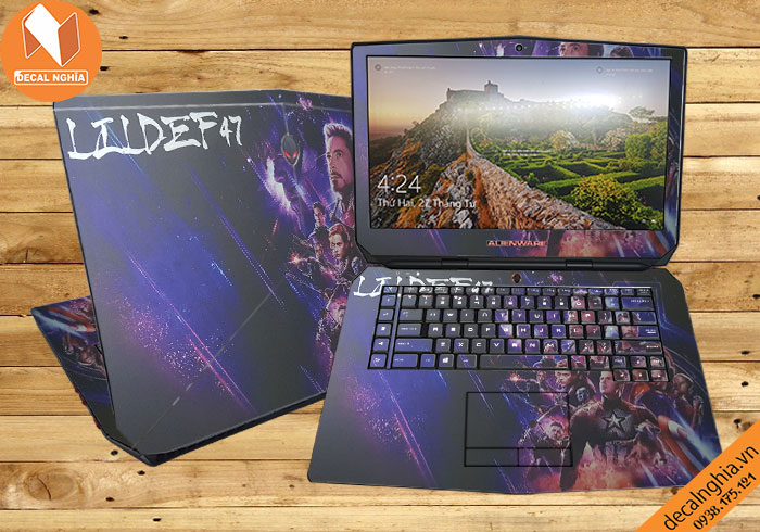 Aluminum skin dán Laptop Alienware 15R2 mang đậm dấu ấn cá nhân Aluminum skin dán Laptop Alienware 15R2 mang đậm dấu ấn cá nhân