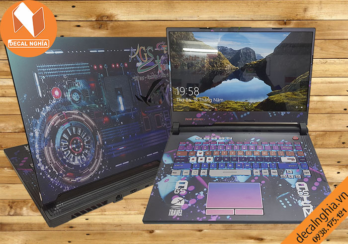 Aluminum skin dán laptop Asus ROG Strix G531G mang đậm dấu ấn cá nhân Aluminum skin dán laptop Asus ROG Strix G531G mang đậm dấu ấn cá nhân