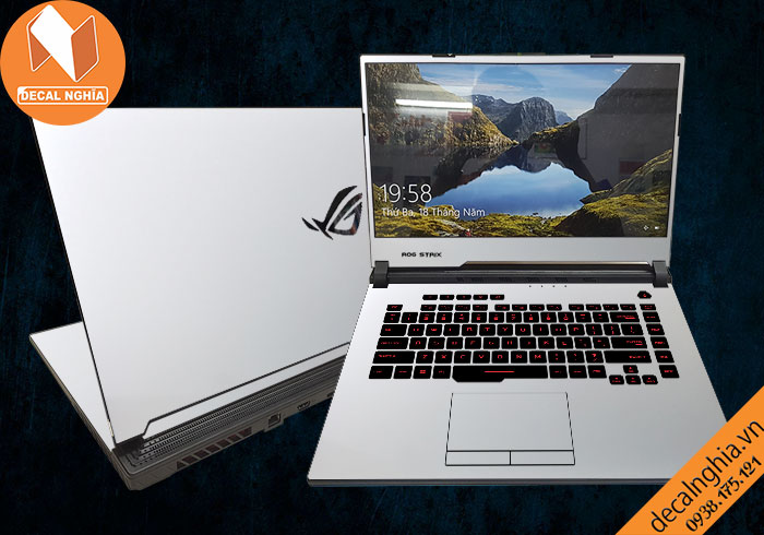 Decal laptop Asus ROG Strix G531G giữ nét đẹp nguyên bản Decal laptop Asus ROG Strix G531G giữ nét đẹp nguyên bản