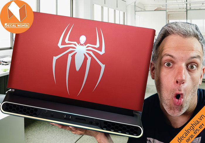 Aluminum skin dán Laptop Alienware Area 51M mang đậm dấu ấn cá nhân Aluminum skin dán Laptop Alienware Area 51M mang đậm dấu ấn cá nhân