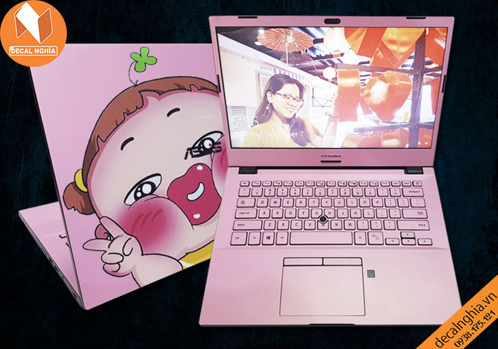 Dán laptop Asus P2451 mang đậm dấu ấn cá nhân Dán laptop Asus P2451 mang đậm dấu ấn cá nhân