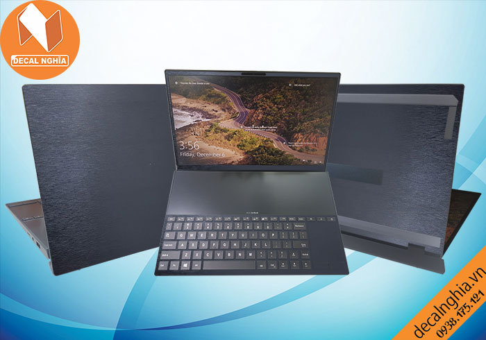 Aluminum dán laptop Asus ZenBook Duo UX481F giữ nguyên màu zin vỏ máy Aluminum dán laptop Asus ZenBook Duo UX481F giữ nguyên màu zin vỏ máy