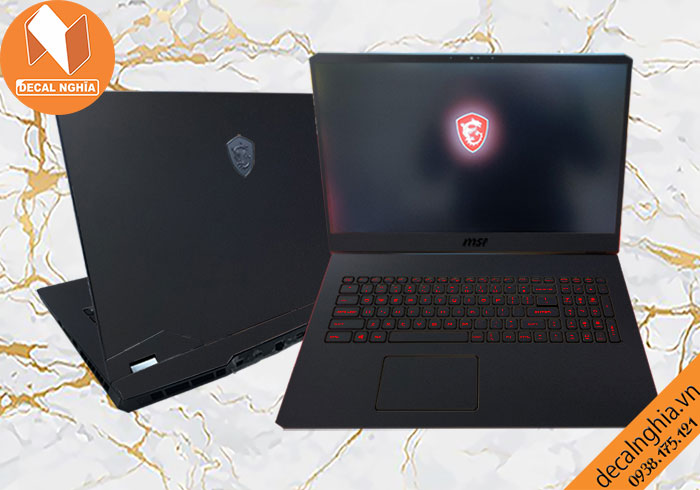 Decal laptop MSI GP76 Leopard giữ nét nguyên bản Decal laptop MSI GP76 Leopard giữ nét nguyên bản