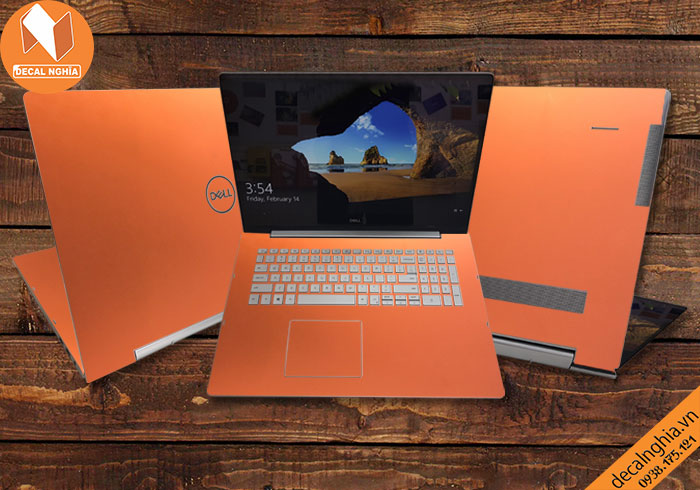 Aluminum dán laptop Dell Inspiron 15 7591 giữ nguyên màu zin vỏ máy Aluminum dán laptop Dell Inspiron 15 7591 giữ nguyên màu zin vỏ máy