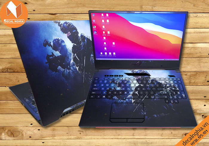 Aluminum skin dán laptop Asus Rog Strix Scar II GL504G mang đậm dấu ấn cá nhân Aluminum skin dán laptop Asus Rog Strix Scar II GL504G mang đậm dấu ấn cá nhân