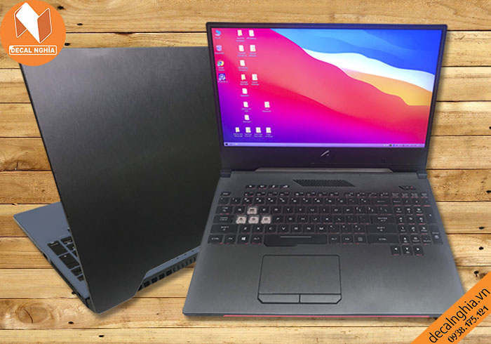 Decal laptop Asus Rog Strix Scar II GL504G giữ nét nguyên bản Decal laptop Asus Rog Strix Scar II GL504G giữ nét nguyên bản