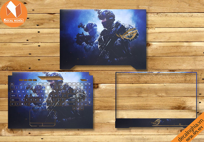 Chi tiết gói dán skin laptop Asus Rog Strix Scar II GL504G Chi tiết gói dán skin laptop Asus Rog Strix Scar II GL504G