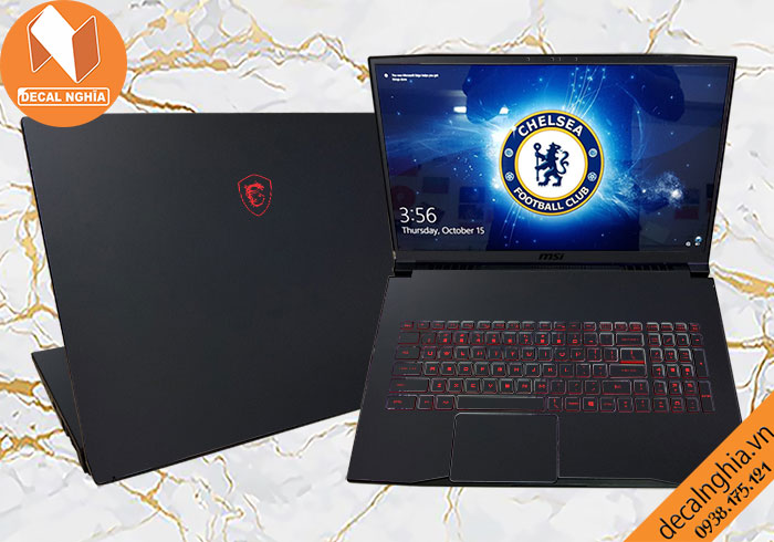 Decal laptop MSI GF75 giữ nét đẹp nguyên bản Decal laptop MSI GF75 giữ nét đẹp nguyên bản