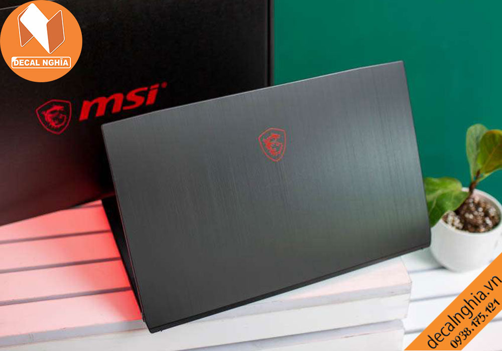 Decal dán laptop MSI GF75 hạn chế dấu vân tay khi sử dụng Aluminum dán laptop MSI GF75 giữ nét đẹp nguyên bản Decal dán laptop MSI GF75 hạn chế dấu vân tay khi sử dụng Aluminum dán laptop MSI GF75 giữ nét đẹp nguyên bản