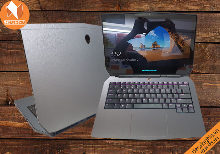 Aluminum dán Laptop Alienware 13R2 bảo vệ đến từng chi tiết nhỏ Aluminum dán Laptop Alienware 13R2 bảo vệ đến từng chi tiết nhỏ