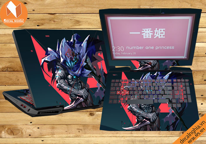 Aluminum skin dán laptop HP Oman T17 2018 được in với công nghệ Lazer Aluminum skin dán laptop HP Oman T17 2018 được in với công nghệ Lazer