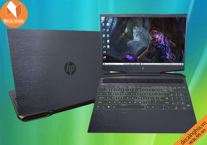 Aluminum dán laptop HP Pavilion Gaming 15 giữ nguyên màu zin vỏ máy Aluminum dán laptop HP Pavilion Gaming 15 giữ nguyên màu zin vỏ máy
