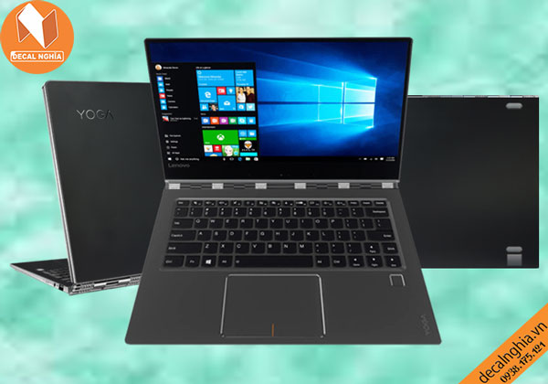 Aluminum dán laptop Lenovo Yoga 910 giữ nguyên màu zin vỏ máy Aluminum dán laptop Lenovo Yoga 910 giữ nguyên màu zin vỏ máy