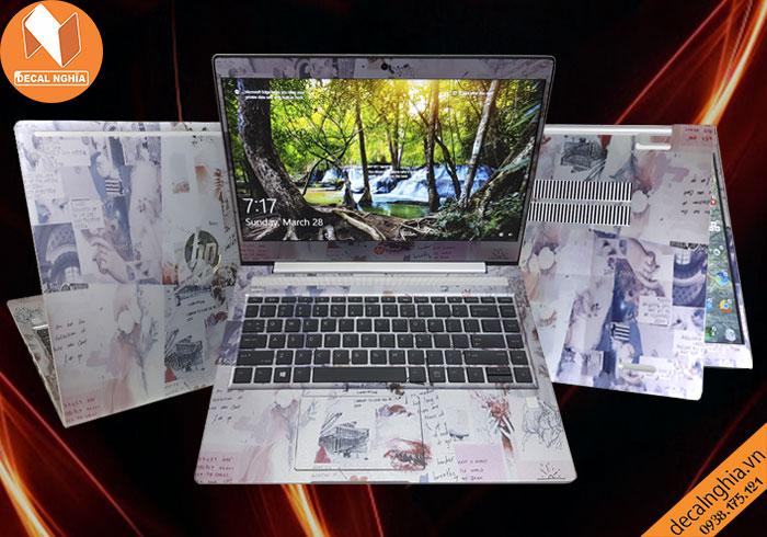 Dán laptop HP Probook 440 G6 mang đậm dấu ấn cá nhân Dán laptop HP Probook 440 G6 mang đậm dấu ấn cá nhân