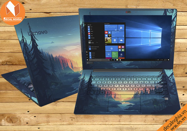 Aluminum skin dán laptop Lenovo V330 được in với công nghệ Lazer Aluminum skin dán laptop Lenovo V330 được in với công nghệ Lazer