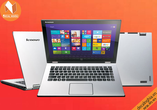 Aluminum dán laptop Lenovo Yoga 2 giữ nguyên màu zin vỏ máy Aluminum dán laptop Lenovo Yoga 2 giữ nguyên màu zin vỏ máy