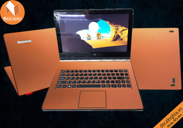Aluminum dán laptop Lenovo Yoga 3 giữ nguyên màu zin vỏ máy Aluminum dán laptop Lenovo Yoga 3 giữ nguyên màu zin vỏ máy