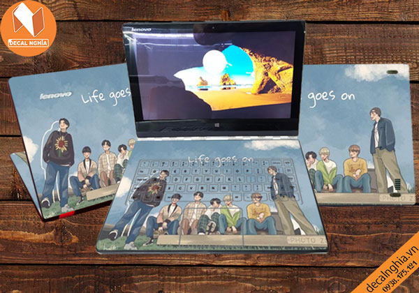 Dán laptop Lenovo Yoga 3 mang đậm dấu ấn cá nhân Dán laptop Lenovo Yoga 3 mang đậm dấu ấn cá nhân