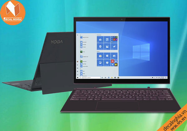 Aluminum skin dán laptop Lenovo Yoga Duet 7 được in với công nghệ Lazer Aluminum skin dán laptop Lenovo Yoga Duet 7 được in với công nghệ Lazer