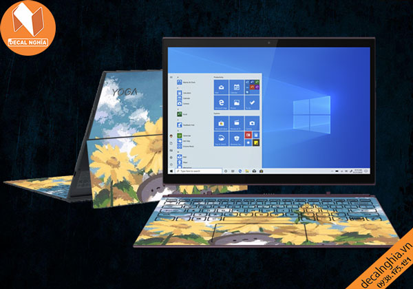 Dán laptop Lenovo Yoga Duet 7 mang đậm dấu ấn cá nhân Dán laptop Lenovo Yoga Duet 7 mang đậm dấu ấn cá nhân