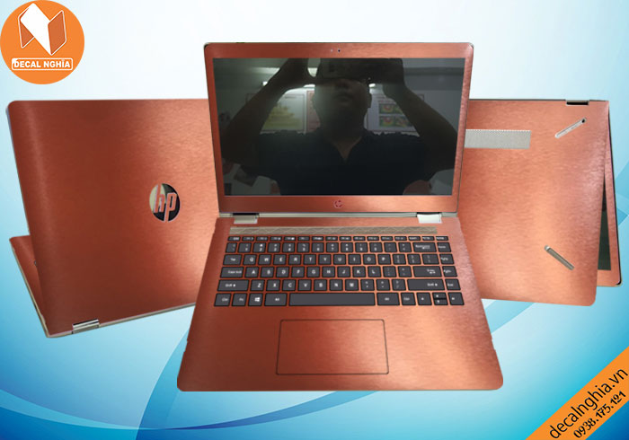 Aluminum dán laptop HP Pavilion X360 14-baxxxTU giữ nguyên màu zin vỏ máy Aluminum dán laptop HP Pavilion X360 14-baxxxTU giữ nguyên màu zin vỏ máy