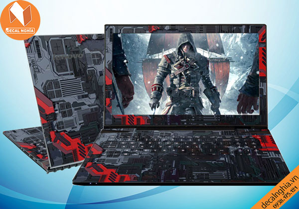 Aluminum skin dán laptop Lenovo Y50-70 được in với công nghệ Lazer Aluminum skin dán laptop Lenovo Y50-70 được in với công nghệ Lazer