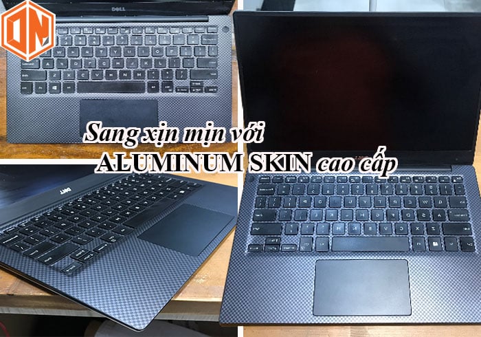 Aluminum skin dán laptop bị chảy nhựa thành như mới Aluminum skin dán laptop bị chảy nhựa thành như mới
