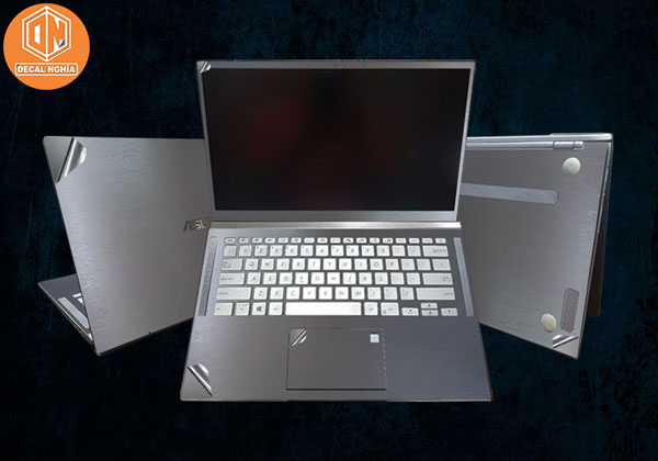 Aluminum dán laptop Asus Zenbook UX431F giữ nguyên màu zin vỏ máy Aluminum dán laptop Asus Zenbook UX431F giữ nguyên màu zin vỏ máy