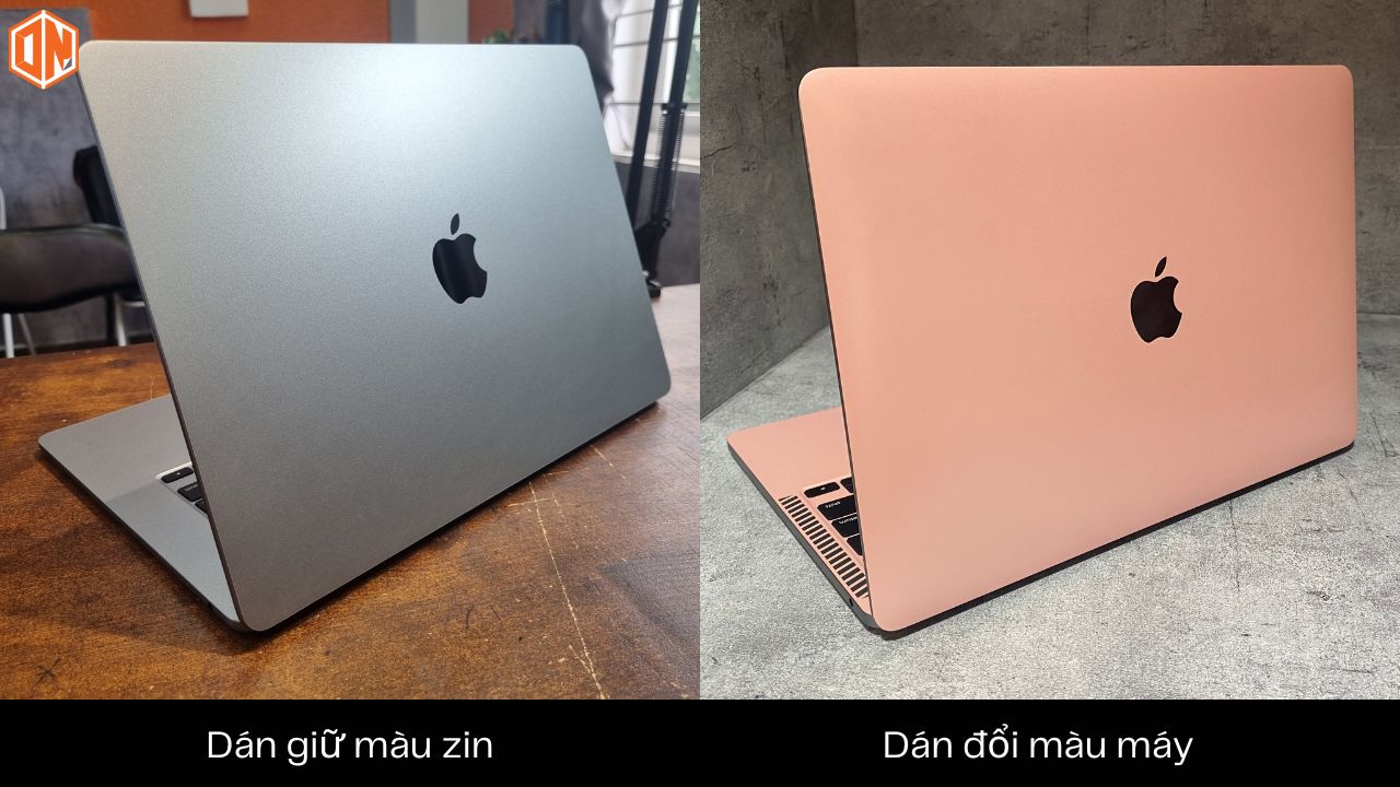 Bộ dán macbook vân trơn một màu bảo vệ