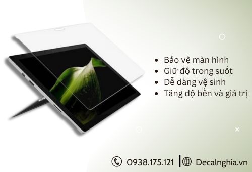 Dán cường lực cho surface