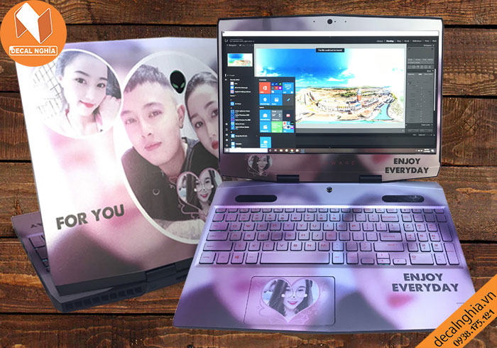 Aluminum skin dán Laptop Alienware M15R1 mang đậm dấu ấn cá nhân Aluminum skin dán Laptop Alienware M15R1 mang đậm dấu ấn cá nhân