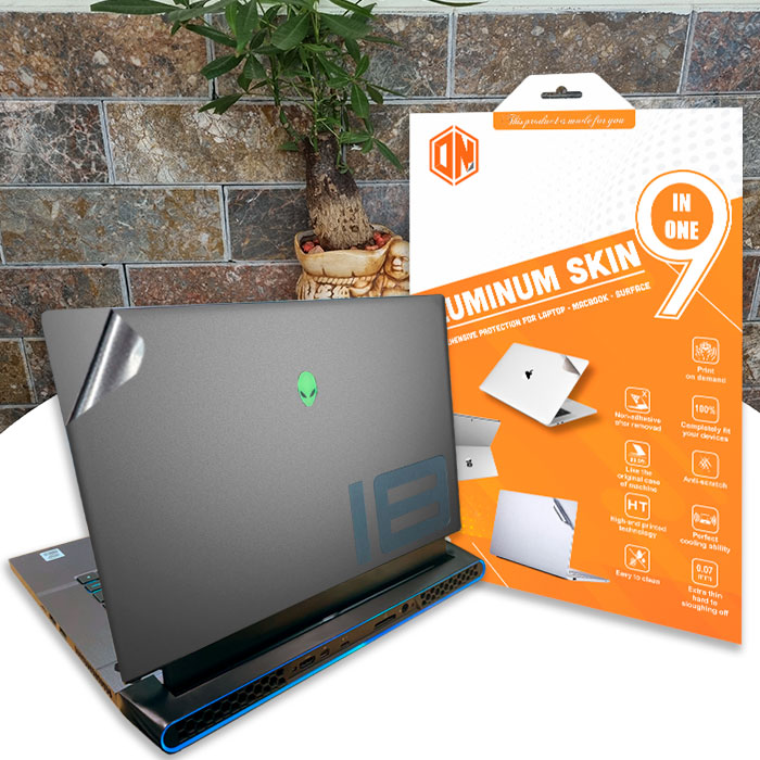 Aluminum dán Laptop Alienware M18