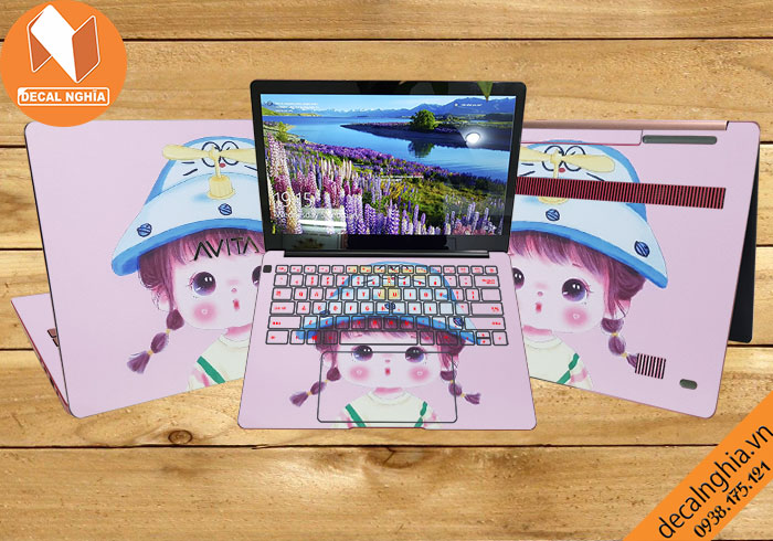 Dán laptop AVITA Liber mang đậm dấu ấn cá nhân Dán laptop AVITA Liber mang đậm dấu ấn cá nhân