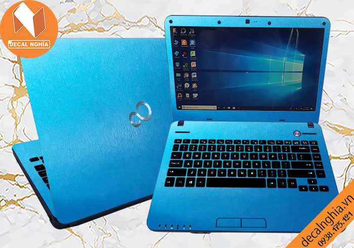 Aluminum dán laptop Fujitsu giữ nguyên màu zin vỏ máy Aluminum dán laptop Fujitsu giữ nguyên màu zin vỏ máy