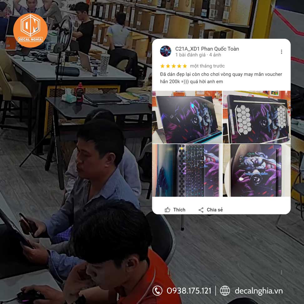 Dán laptop - Dán macbook Biên Hòa