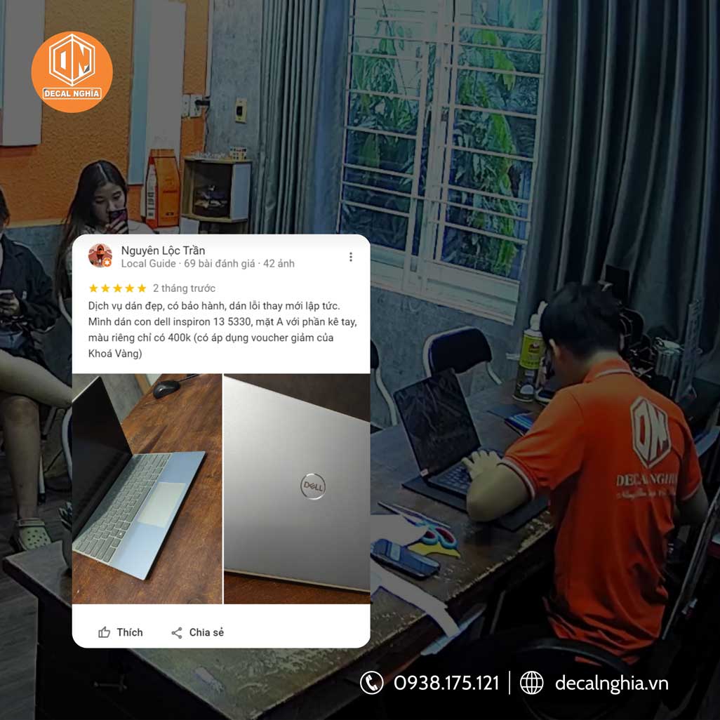 Dán laptop - Dán macbook Quận 10