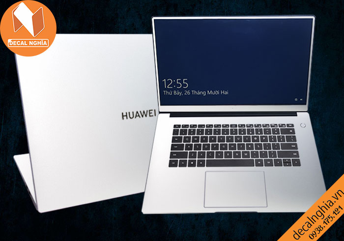 Aluminum dán laptop Huawei Matebook giữ nguyên màu zin vỏ máy Aluminum dán laptop Huawei Matebook giữ nguyên màu zin vỏ máy