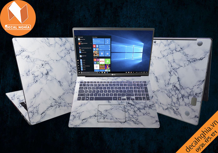 Aluminum skin dán laptop LG Gram 17 được in với công nghệ Lazer Aluminum skin dán laptop LG Gram 17 được in với công nghệ Lazer