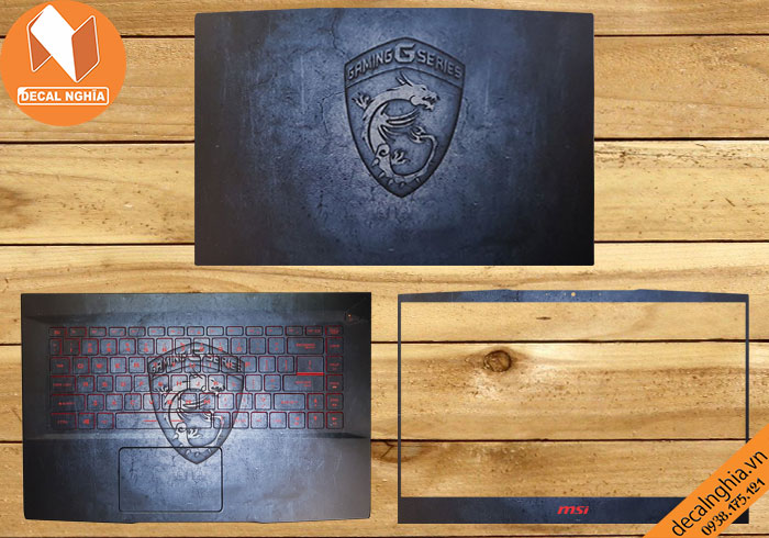 Chi tiết gói dán skin laptop msi gf 63 Chi tiết gói dán skin laptop msi gf 63