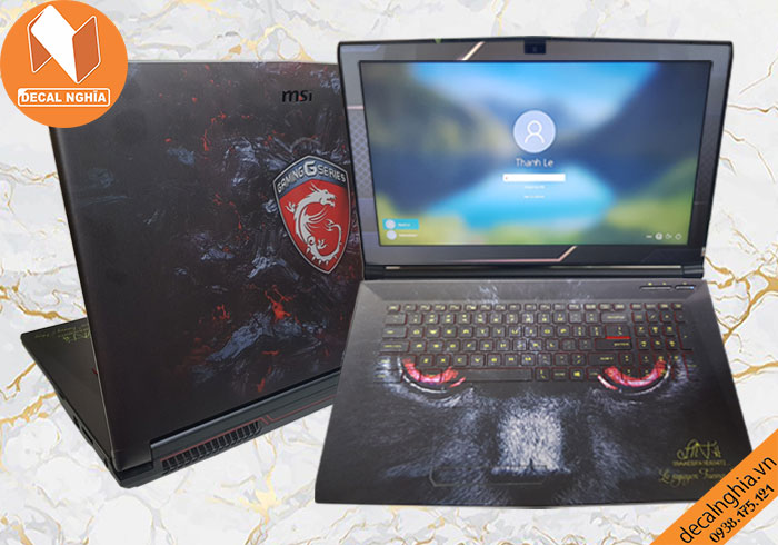 Aluminum skin dán laptop msi gp62 mang đậm dấu ấn cá nhân Aluminum skin dán laptop msi gp62 mang đậm dấu ấn cá nhân