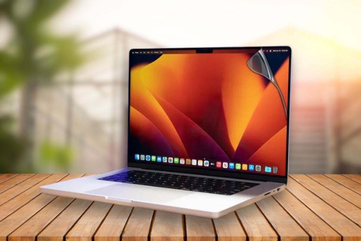 Dán màn hình macbook 4K hiển thị nét căng đét