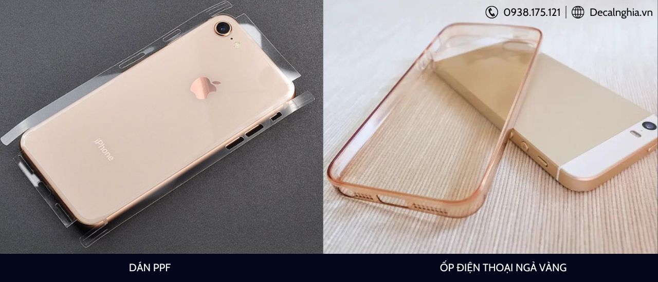 Dán ppf điện thoại và ốp lưng khác nhau như thế nào?