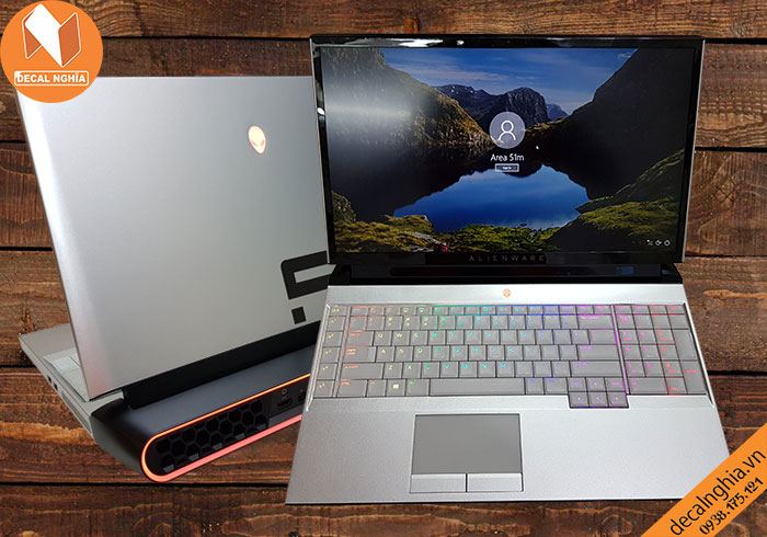 Aluminum dán Laptop Alienware Area 51M bảo vệ đến từng chi tiết nhỏ Aluminum dán Laptop Alienware Area 51M bảo vệ đến từng chi tiết nhỏ
