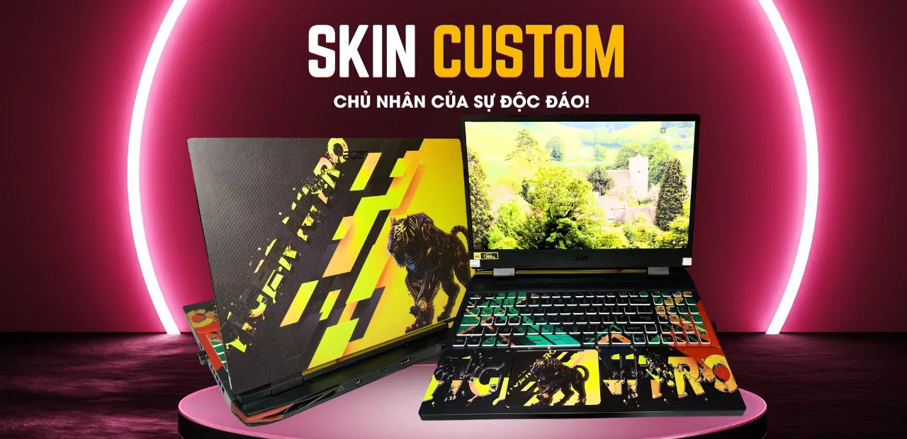 Skin dán laptop gaming
